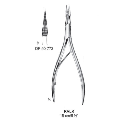 Ralk Splinter Forceps, Straight, 15cm (DF-50-773)