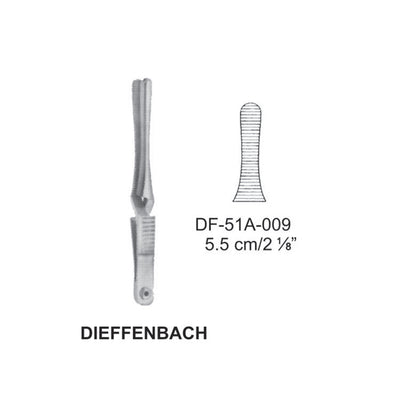 Dieffenbach Bulldog Clamps, Straight, 5.5cm (DF-51A-009)
