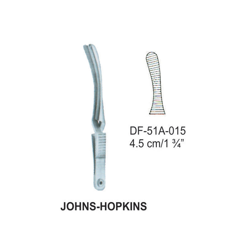 Johns-Hopkins Bulldog Clamps, 4.5cm (DF-51A-015) by Dr. Frigz