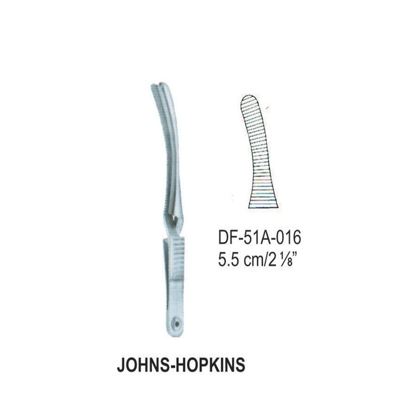 Johns-Hopkins Bulldog Clamps, 5.5cm (DF-51A-016) by Dr. Frigz