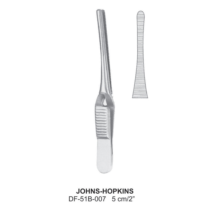 Johns-Hopkins Bulldog Clamps,  5cm (DF-51B-007) by Dr. Frigz