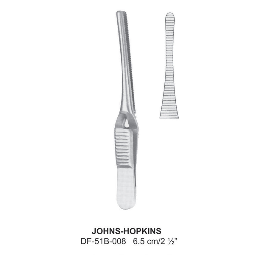 Johns-Hopkins Bulldog Clamps,  6.5cm (DF-51B-008) by Dr. Frigz