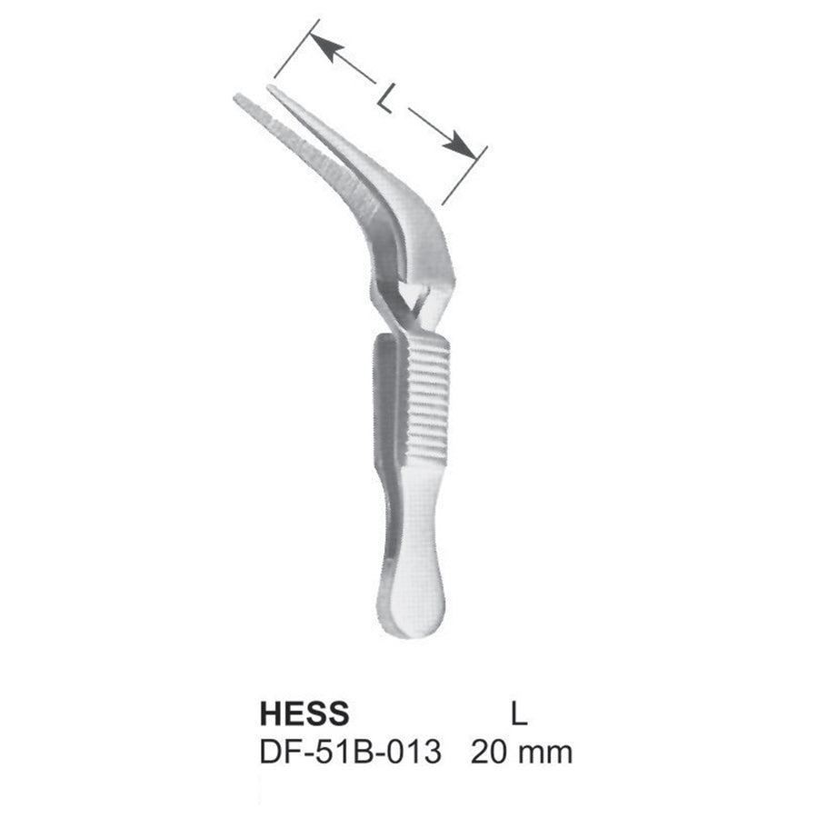 Debakey Hess Bulldog Clamp, Clamp Length 20mm (DF-51B-013) by Dr. Frigz