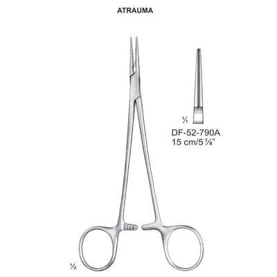 Debakey-Mosquito Atrauma Artery Forceps, Straight, 15cm (DF-52-790A) by Dr. Frigz
