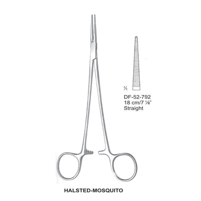 Halsted-Mosquito Artery Forceps, Straight, 18cm (DF-52-792)