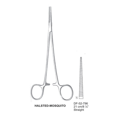 Halsted-Mosquito Artery Forceps, Straight, 21cm (DF-52-796)