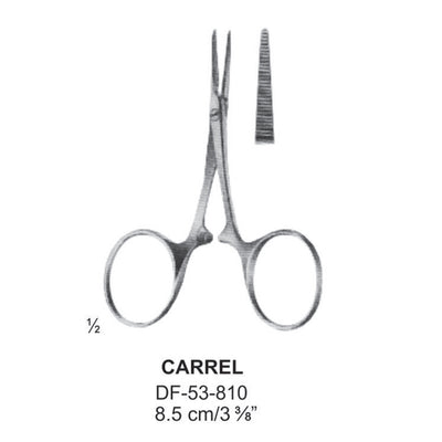 Carrel Artery Forceps, Straight, 8.5cm (DF-53-810) by Dr. Frigz