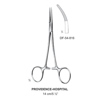 Providence-Hospital Artery Forceps, Curved, 14cm (DF-54-816) by Dr. Frigz