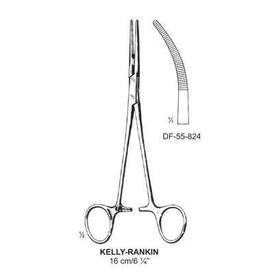 Kelly-Rankin Artery Forceps, Curved, 16cm (DF-55-824) by Dr. Frigz