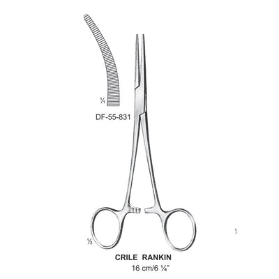 Crile-Rankin Artery Forceps, Curved, 16cm (DF-55-831)