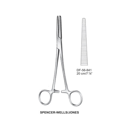 Spencer-Wells/Jones Artery Forceps, Straight, 20cm (DF-56-841)