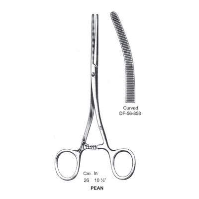 Pean Artery Forceps, Curved, 26cm (DF-56-858)