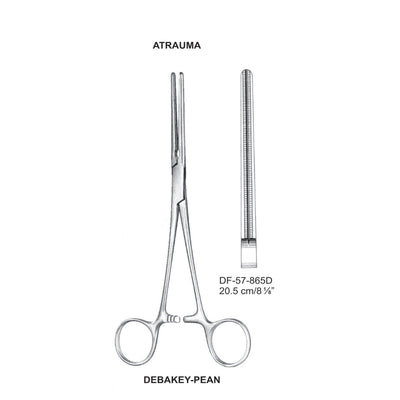 Debakey-Pean Atrauma Artery Forceps, Straight, 20.5cm (DF-57-865D)