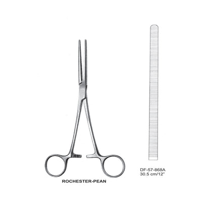 Rochester-Pean Artery Forceps, Straight, 30.5cm (DF-57-868A)