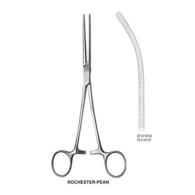 Rochester-Pean Artery Forceps, Curved, 30.5cm (DF-57-874A)