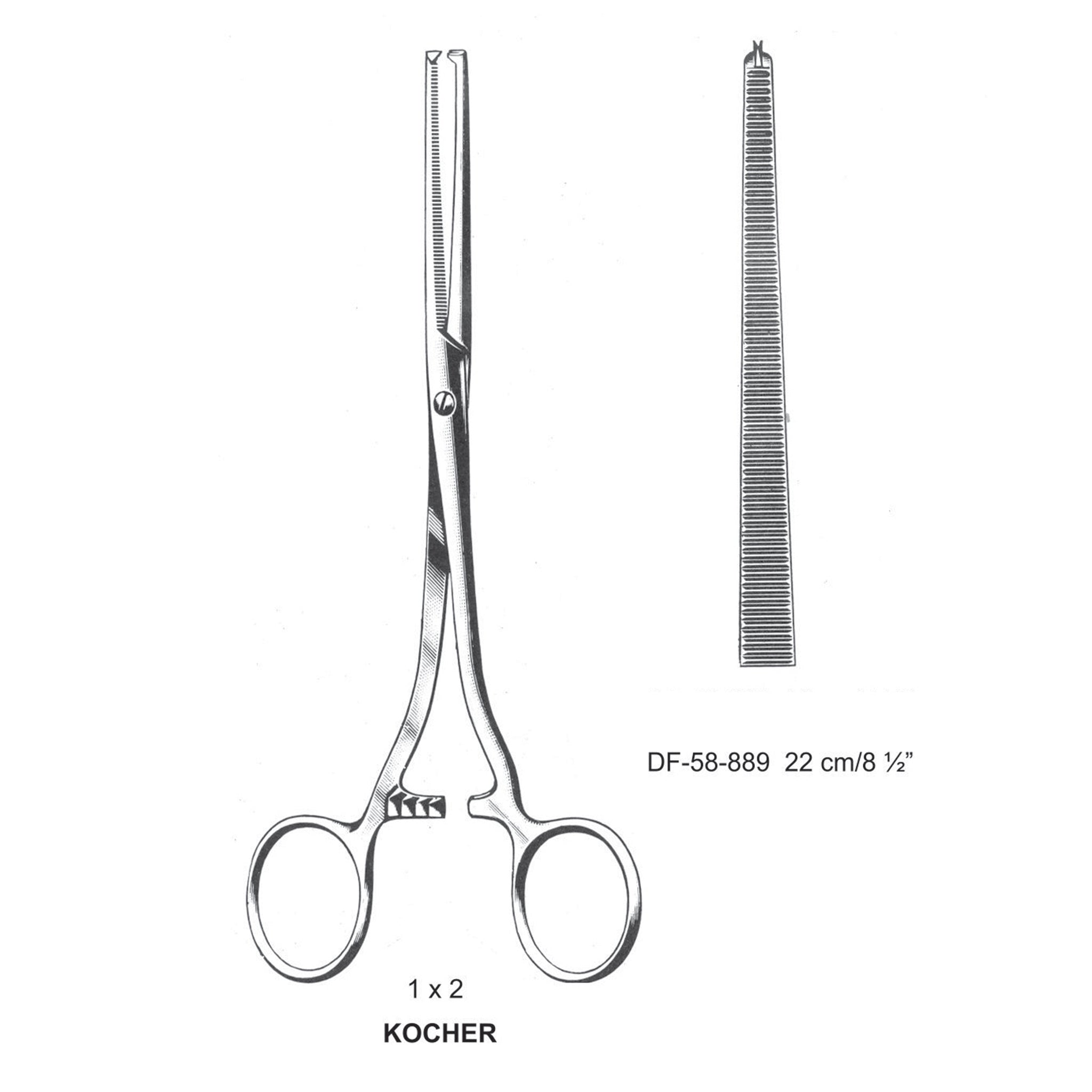 Cocker Instrument Kocher Artery Forceps Surgery Instrument – Dr Frigz