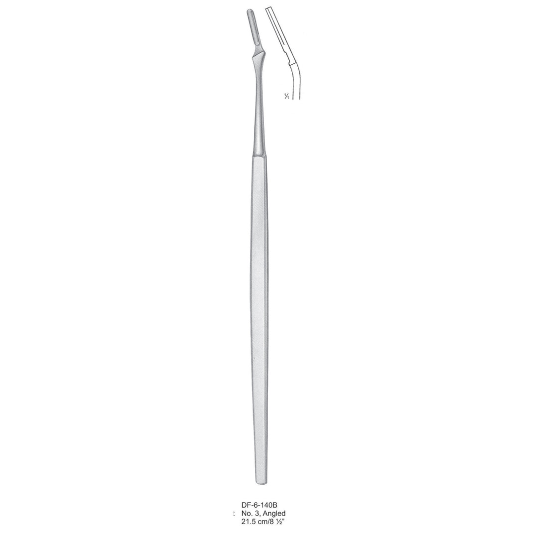 Scalpel Handle No.3 Angled 21.5cm  (DF-6-140B) by Dr. Frigz