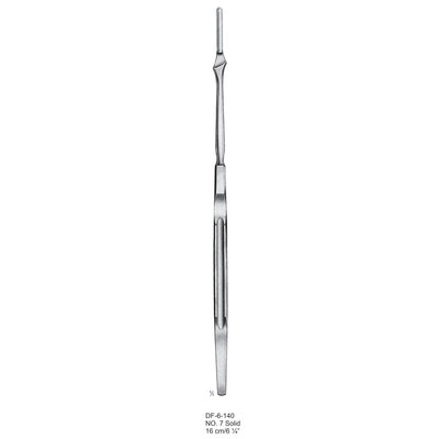 Scalpel Handle No.7 Solid 16cm  (DF-6-140) by Dr. Frigz