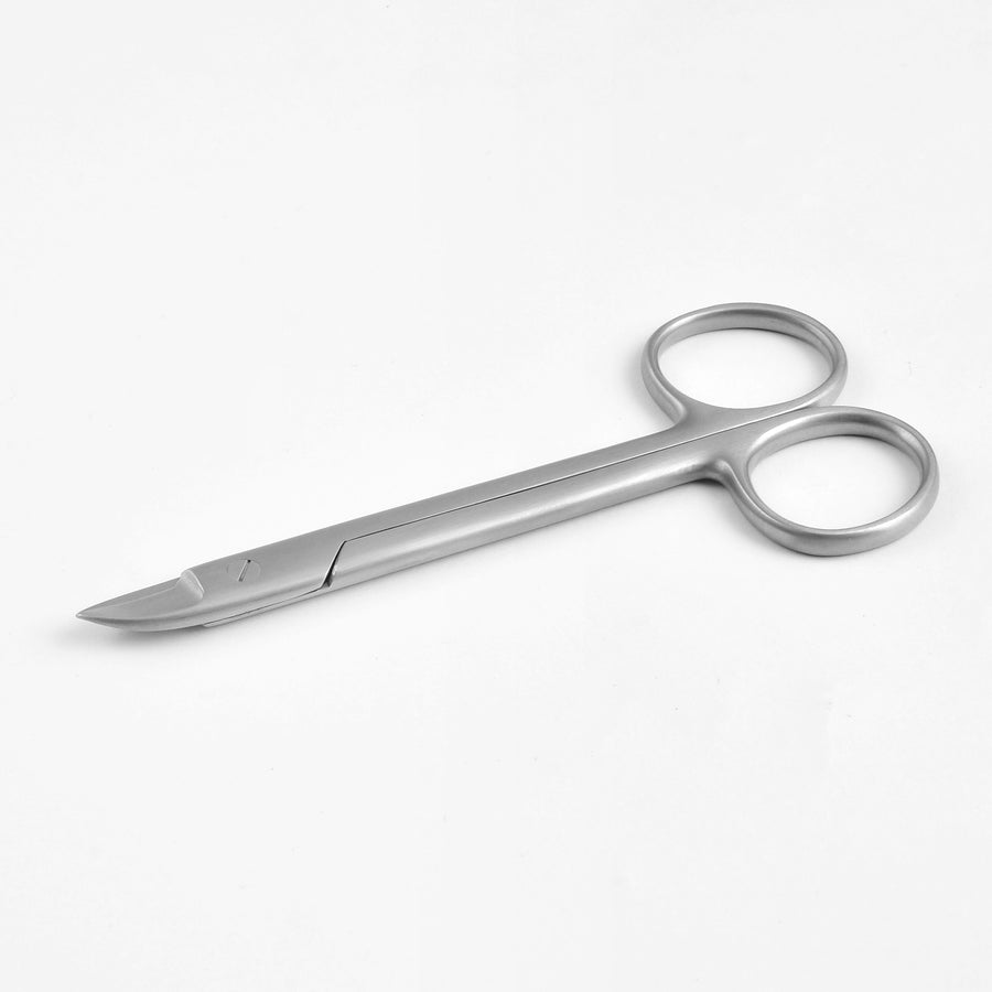 Special Scissors 12cm Curved Saw Edge (DF-6-5076) by Dr. Frigz