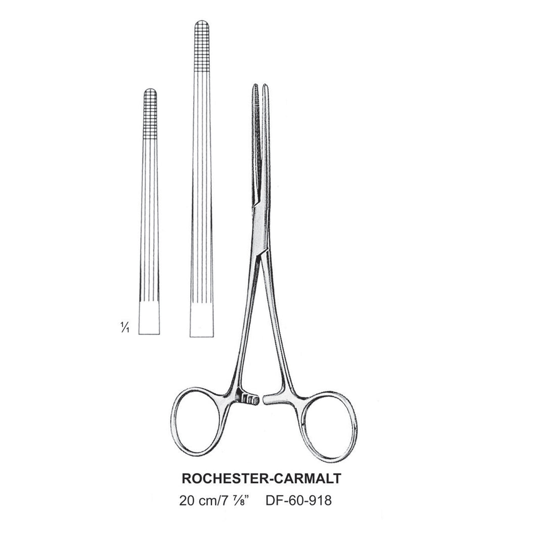 Rochester-Carmalt Artery Forceps, Curved, 20cm  (DF-60-918) by Dr. Frigz