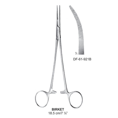 Birket Artery Forceps, Curved, 18.5cm (DF-61-921B)