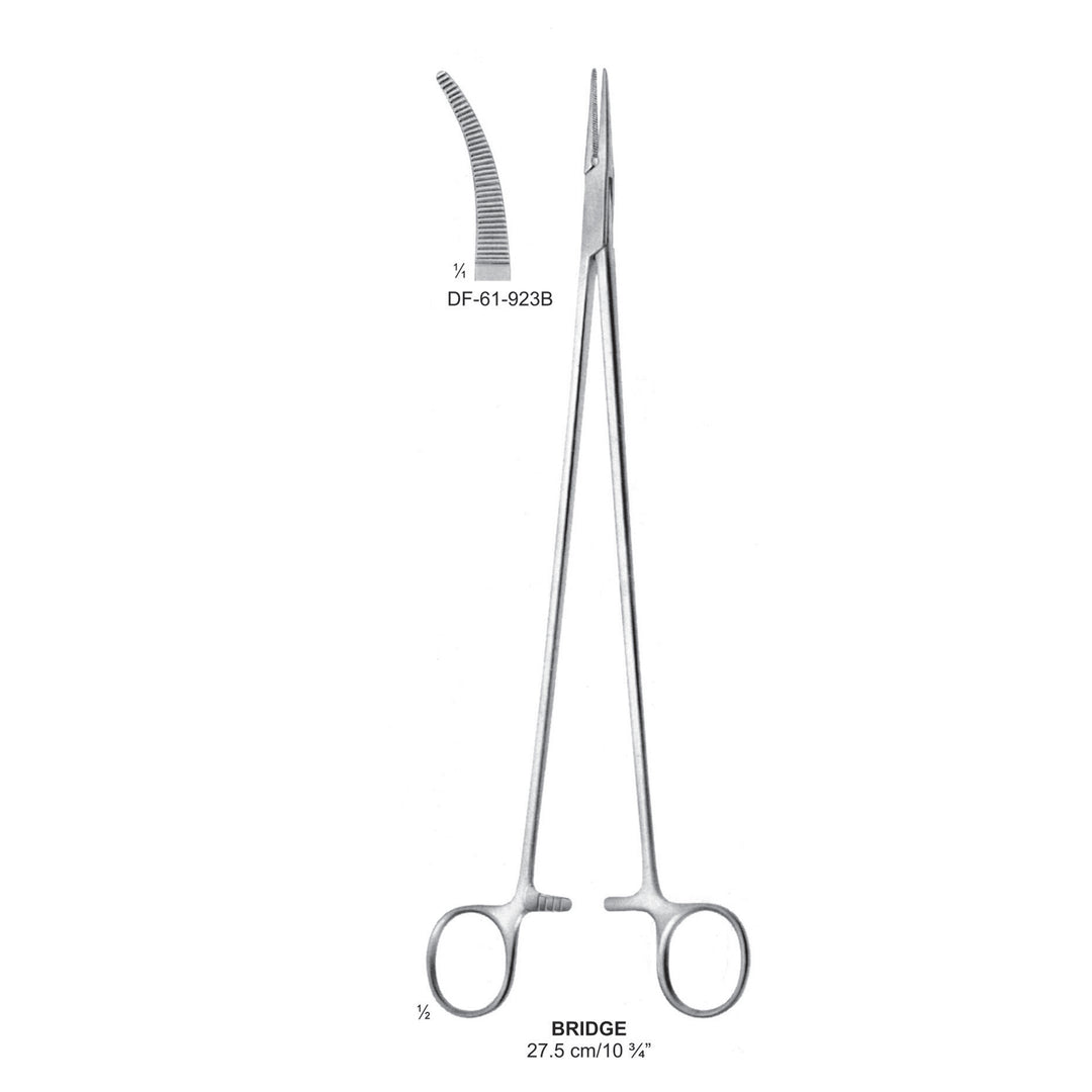 Bridge Artery Forceps, Curved, 27.5cm (DF-61-923B) by Dr. Frigz