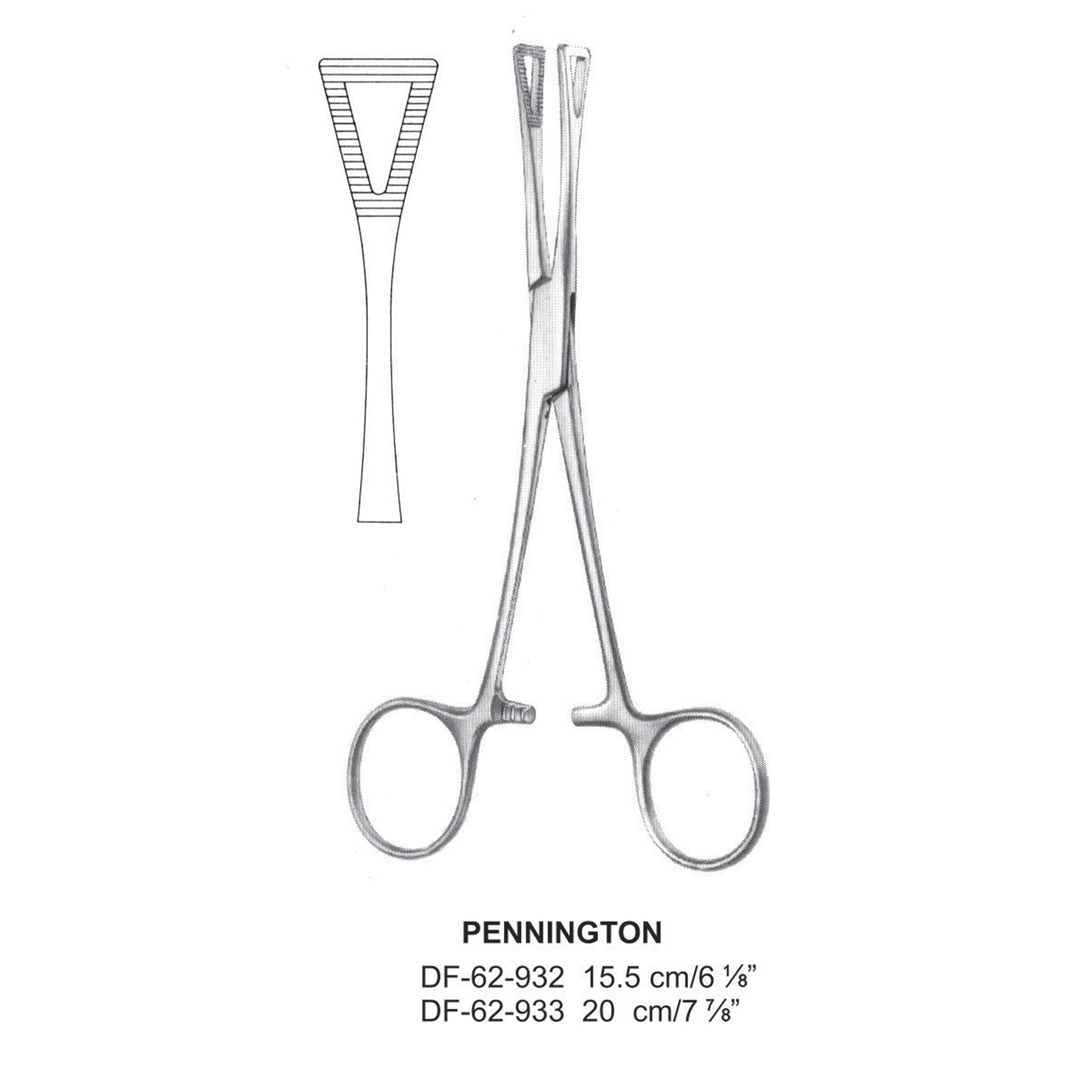 Pennington Artery Forceps, 20cm (DF-62-933) by Dr. Frigz