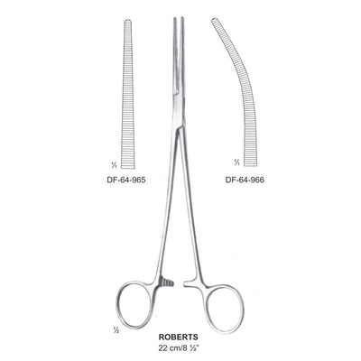 Roberts Dissecting Forceps, Straight, 22cm  (DF-64-965) by Dr. Frigz