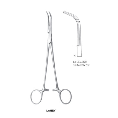 Lahey Artery Forceps, Curved, 19.5cm (DF-65-969)