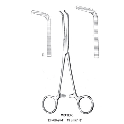 Mixter Ligature Forceps, Angled, 19cm (DF-66-974)