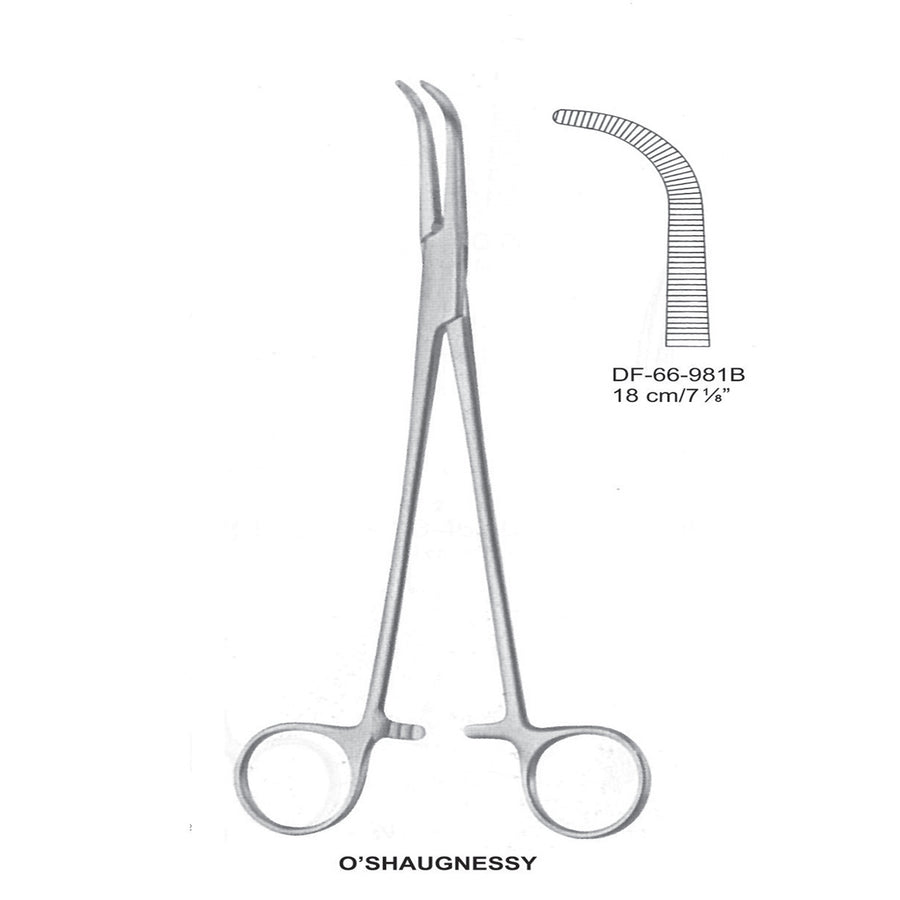 O,Shaugnessy Ligature Forceps, 18cm (DF-66-981B) by Dr. Frigz