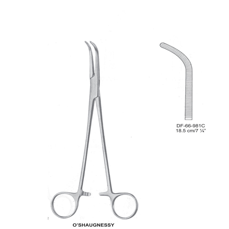 O,Shaugnessy Ligature Forceps, 18.5cm (DF-66-981C) by Dr. Frigz