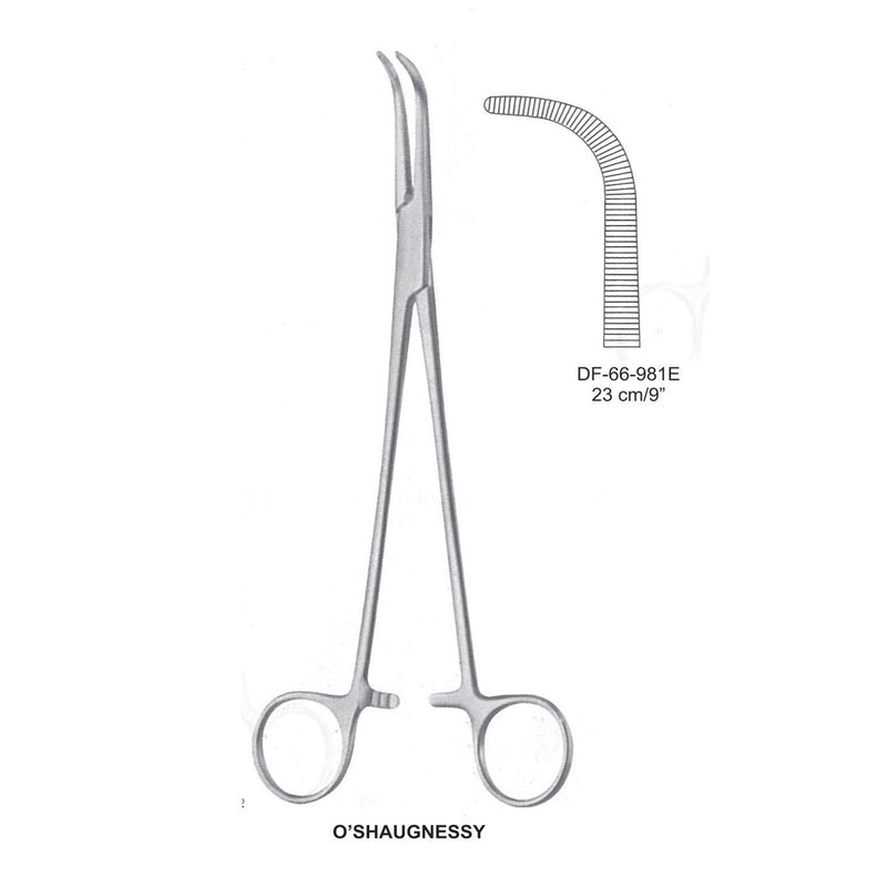 O,Shaugnessy Ligature Forceps, 23cm (DF-66-981E) by Dr. Frigz