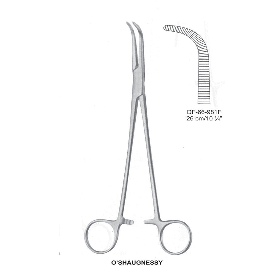 O,Shaugnessy Ligature Forceps, 26cm (DF-66-981F) by Dr. Frigz