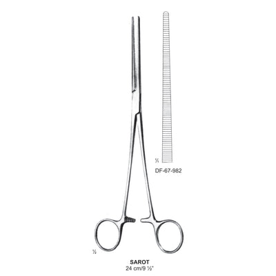 Sarot Artery Forceps, Straight, 24cm (DF-67-982)