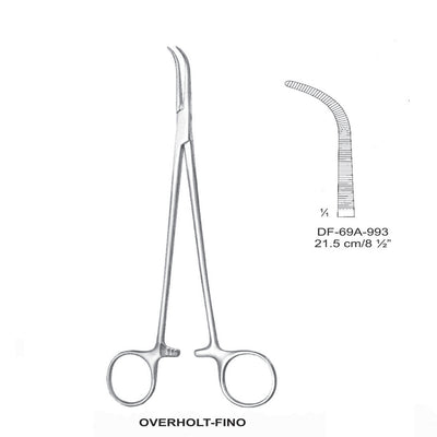 Overholt-Fino Artery Forceps, Curved, 21.5cm (DF-69A-993)