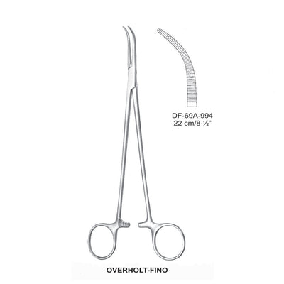 Overholt-Fino Artery Forceps, Curved, 22cm (DF-69A-994)