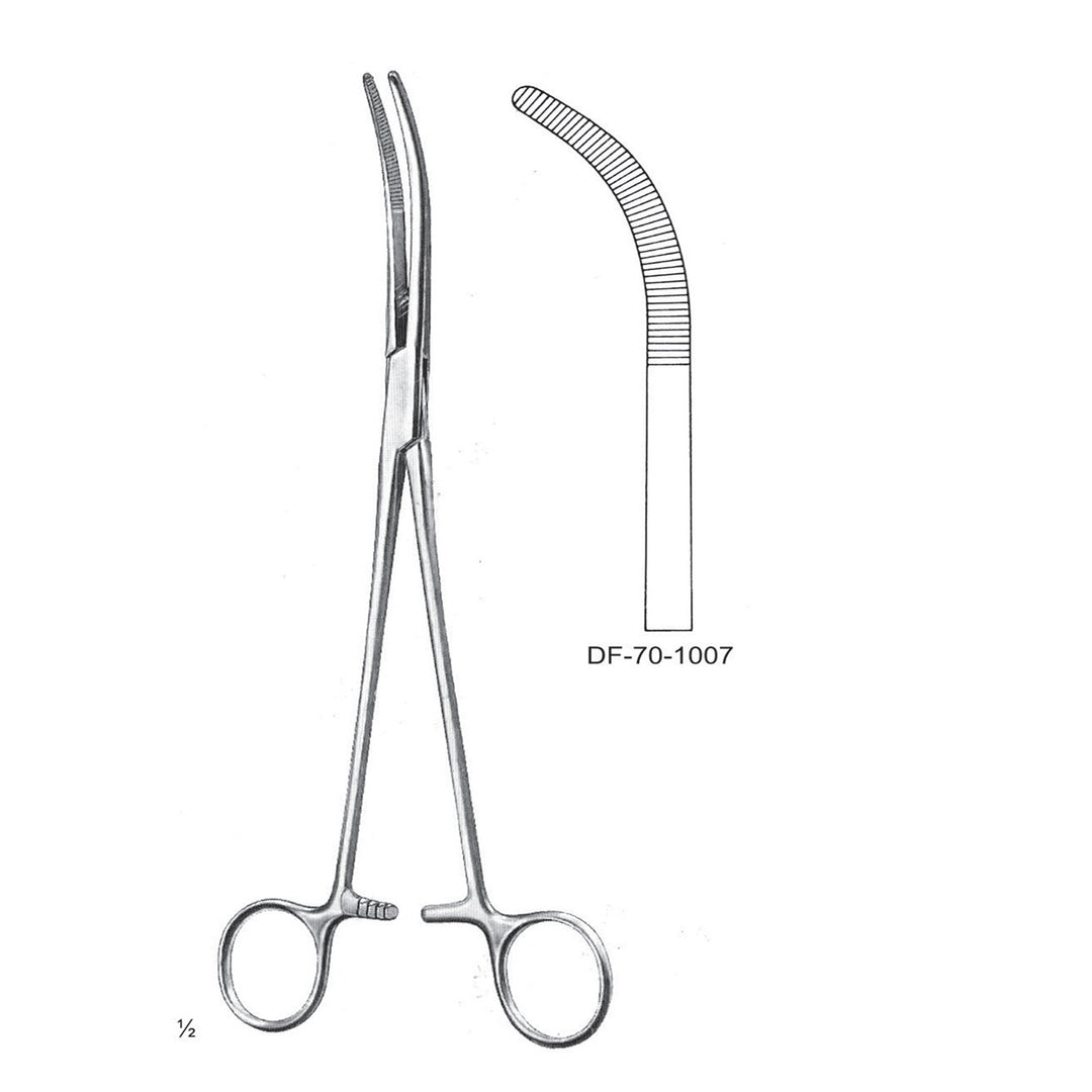 Rumel Dissecting Forceps, Curved, Fig-3, 23cm (DF-70-1007) by Dr. Frigz