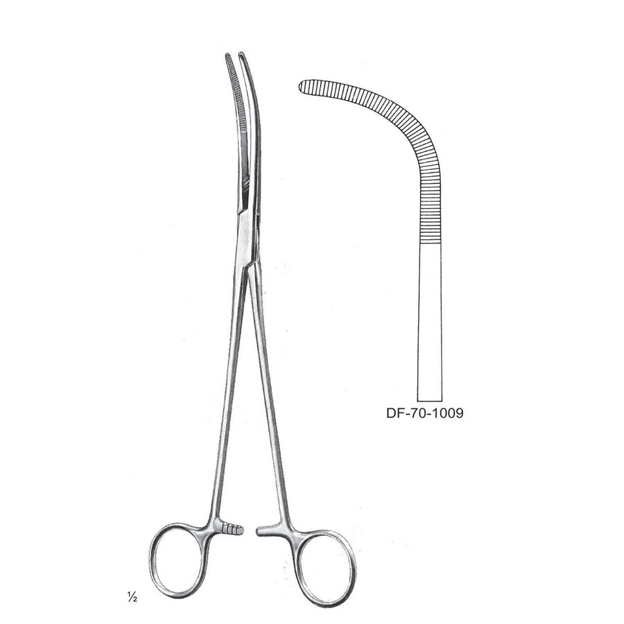 Rumel Dissecting Forceps, Curved, Fig-4, 23cm (DF-70-1009) by Dr. Frigz