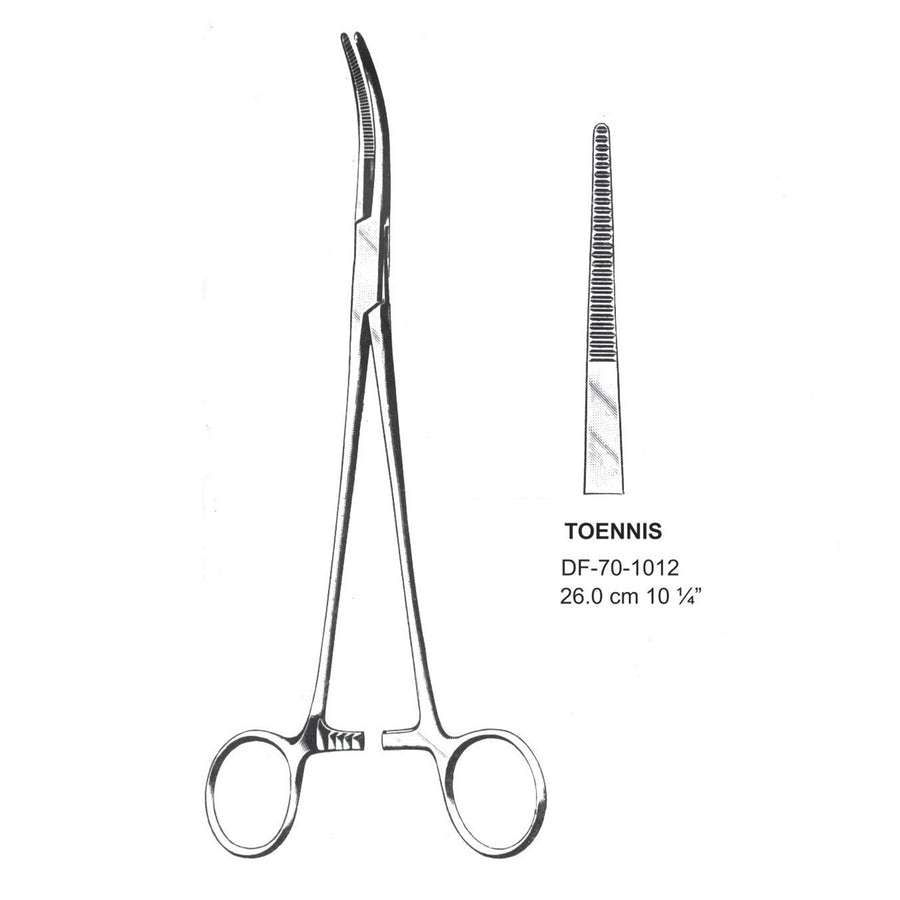 Toennis Dissecting Forceps, Straight, 26cm (DF-70-1012) by Dr. Frigz