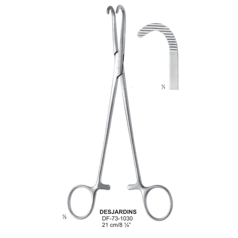 Desjardins Gall Duct Clamps, 21cm (DF-73-1030) by Dr. Frigz