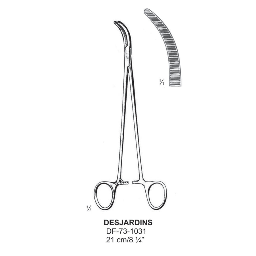 Desjardins Gall Duct Clamps, 21cm (DF-73-1031) by Dr. Frigz