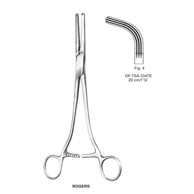 Rogers Hysterectomy Forceps, Fig.4, 20cm (DF-75A-1047E)