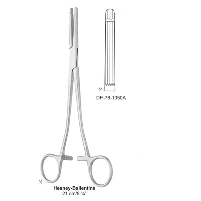 Heaney-Ballentine Clamp Forceps, Straight, 21cm (DF-76-1050A)