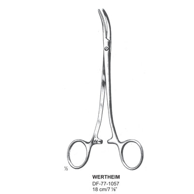 Wertheim Hysterectomy Forceps, 18cm (DF-77-1057) by Dr. Frigz