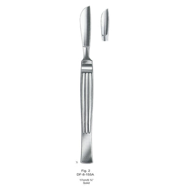 Operating Knives Fig. 2, Solid 17cm (DF-8-155A)