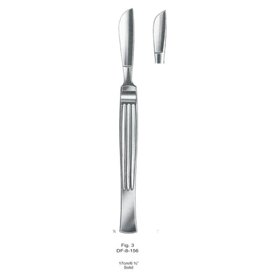 Operating Knives Fig. 3, Solid 17cm (DF-8-156)
