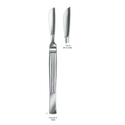 Operating Knives Fig. 8, Solid 17cm (DF-8-158A)