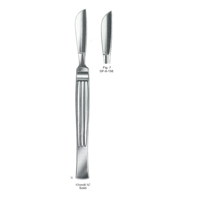 Operating Knives Fig. 7, Solid 17cm  (DF-8-158) by Dr. Frigz