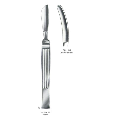 Operating Knives Fig. 46,Solid 17cm  (DF-8-164D) by Dr. Frigz